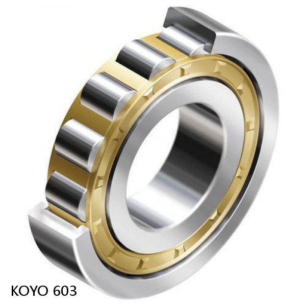 603 KOYO Single-row deep groove ball bearings