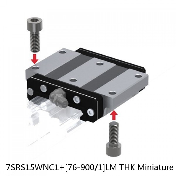 7SRS15WNC1+[76-900/1]LM THK Miniature Linear Guide Caged Ball SRS Series