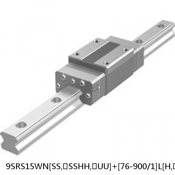 9SRS15WN[SS,​SSHH,​UU]+[76-900/1]L[H,​P]M THK Miniature Linear Guide Caged Ball SRS Series