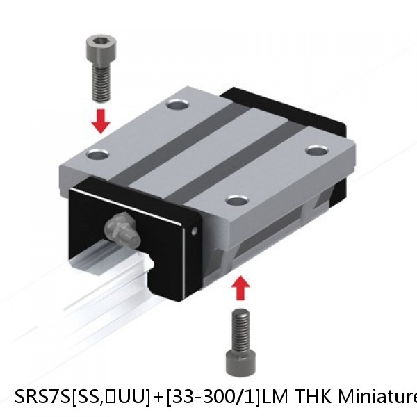 SRS7S[SS,​UU]+[33-300/1]LM THK Miniature Linear Guide Caged Ball SRS Series