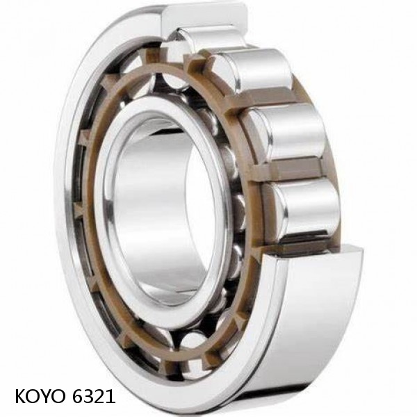 6321 KOYO Single-row deep groove ball bearings #1 small image