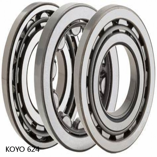 624 KOYO Single-row deep groove ball bearings #1 small image
