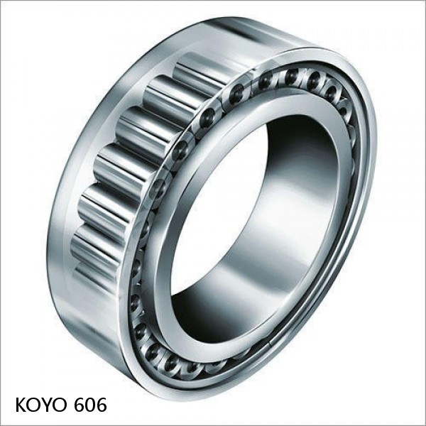 606 KOYO Single-row deep groove ball bearings #1 small image
