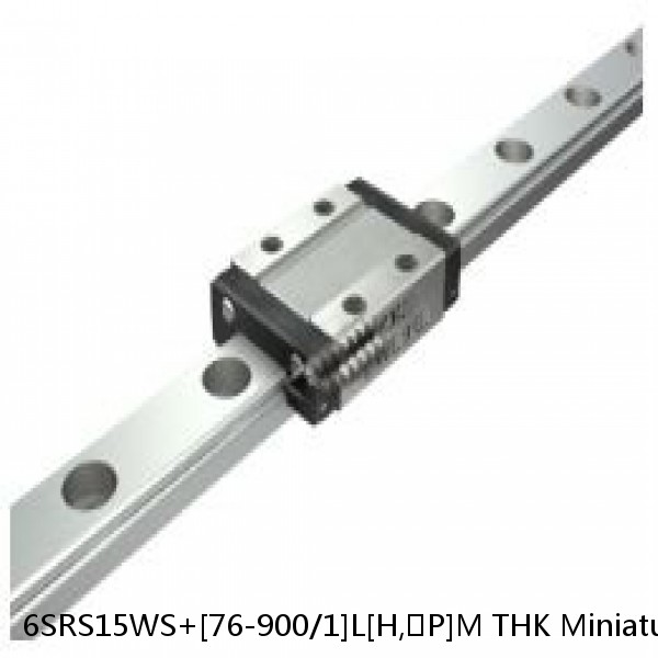 6SRS15WS+[76-900/1]L[H,​P]M THK Miniature Linear Guide Caged Ball SRS Series #1 small image