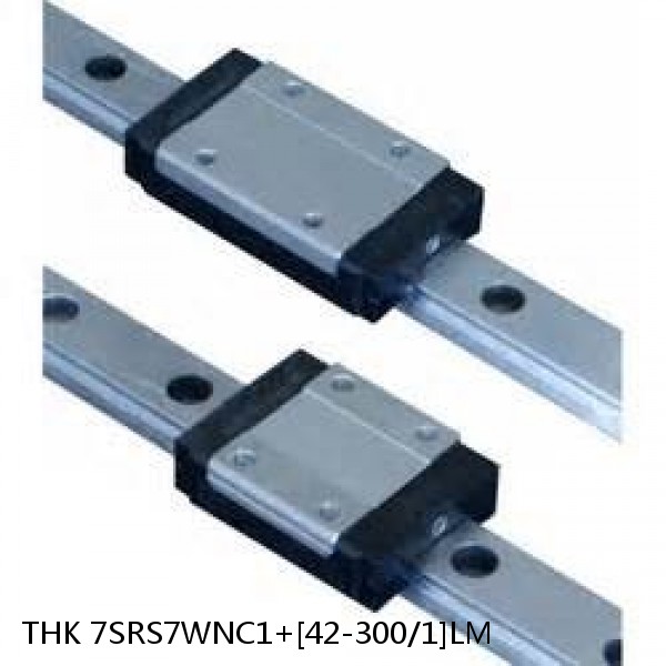 7SRS7WNC1+[42-300/1]LM THK Miniature Linear Guide Caged Ball SRS Series #1 small image