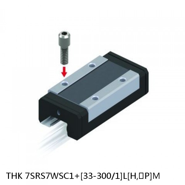 7SRS7WSC1+[33-300/1]L[H,​P]M THK Miniature Linear Guide Caged Ball SRS Series #1 small image