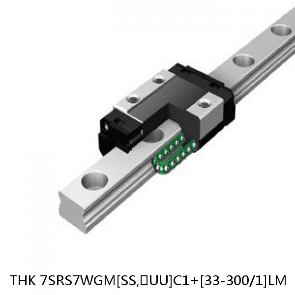 7SRS7WGM[SS,​UU]C1+[33-300/1]LM THK Miniature Linear Guide Full Ball SRS-G Accuracy and Preload Selectable #1 small image