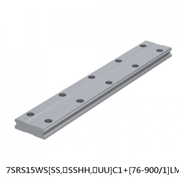 7SRS15WS[SS,​SSHH,​UU]C1+[76-900/1]LM THK Miniature Linear Guide Caged Ball SRS Series