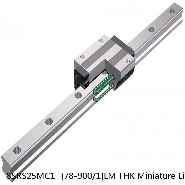 8SRS25MC1+[78-900/1]LM THK Miniature Linear Guide Caged Ball SRS Series #1 small image
