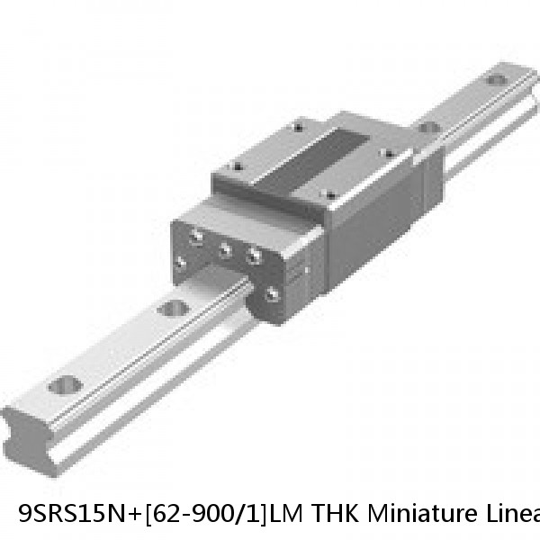 9SRS15N+[62-900/1]LM THK Miniature Linear Guide Caged Ball SRS Series #1 small image