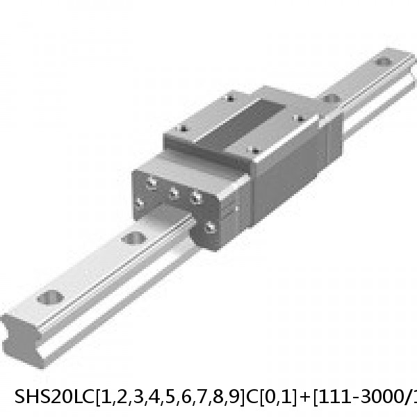 SHS20LC[1,2,3,4,5,6,7,8,9]C[0,1]+[111-3000/1]L[H,P,SP,UP] THK Linear Guide Standard Accuracy and Preload Selectable SHS Series #1 small image