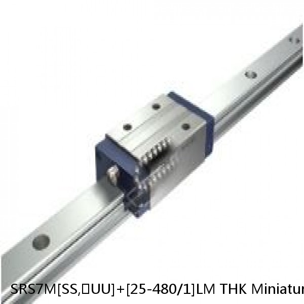 SRS7M[SS,​UU]+[25-480/1]LM THK Miniature Linear Guide Caged Ball SRS Series #1 small image