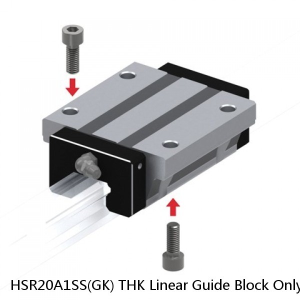 HSR20A1SS(GK) THK Linear Guide Block Only Standard Grade Interchangeable HSR Series #1 image