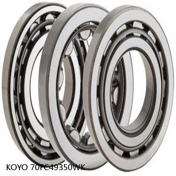 70FC49350WK KOYO Four-row cylindrical roller bearings #1 image