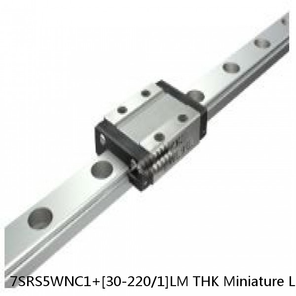 7SRS5WNC1+[30-220/1]LM THK Miniature Linear Guide Caged Ball SRS Series #1 image