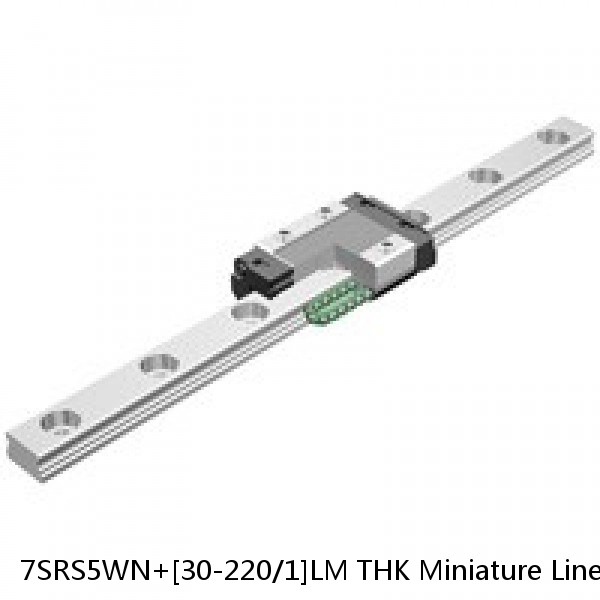 7SRS5WN+[30-220/1]LM THK Miniature Linear Guide Caged Ball SRS Series #1 image