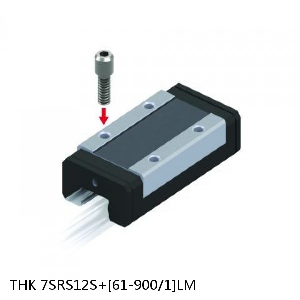 7SRS12S+[61-900/1]LM THK Miniature Linear Guide Caged Ball SRS Series #1 image