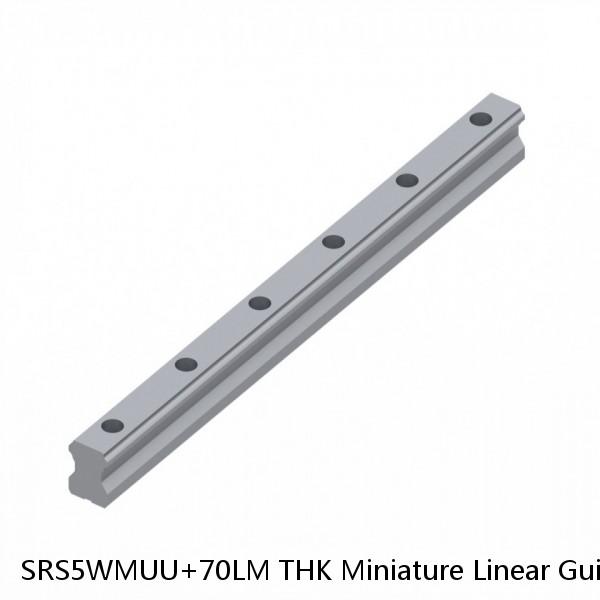 SRS5WMUU+70LM THK Miniature Linear Guide Stocked Sizes Standard and Wide Standard Grade SRS Series #1 image