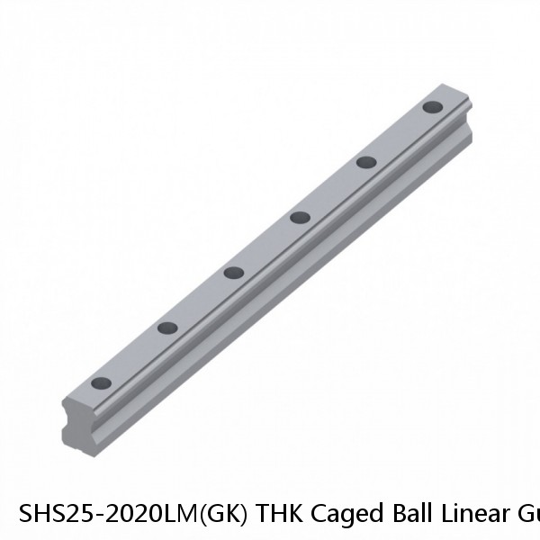 SHS25-2020LM(GK) THK Caged Ball Linear Guide Rail Only Standard Grade Interchangeable SHS Series #1 image