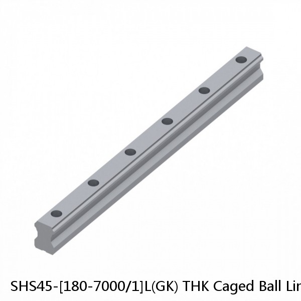 SHS45-[180-7000/1]L(GK) THK Caged Ball Linear Guide Rail Only Standard Grade Interchangeable SHS Series #1 image